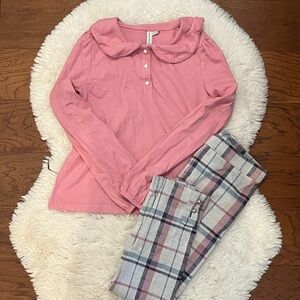 Janie and Jack Pink Collared Shirt